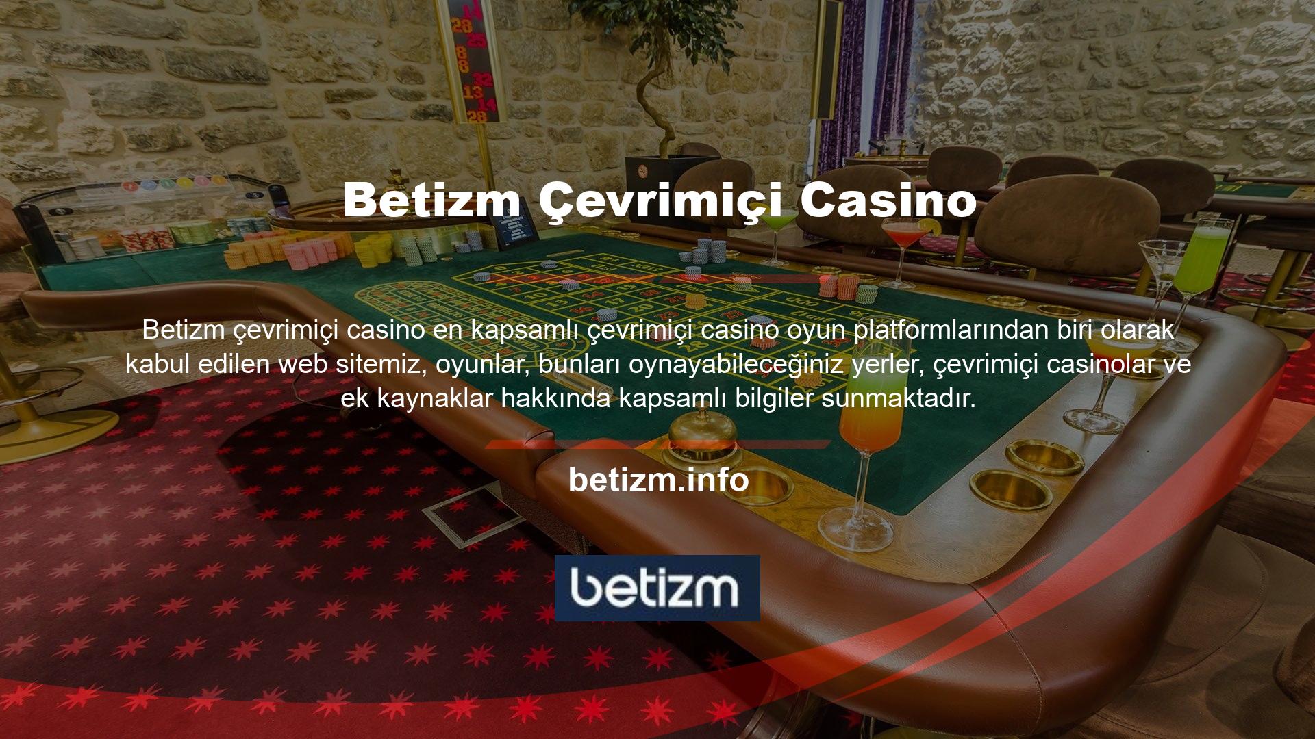 Betizm yeni adresindeki en popüler oyun türleri arasında slot makineleri ve video oyunları yer alıyor