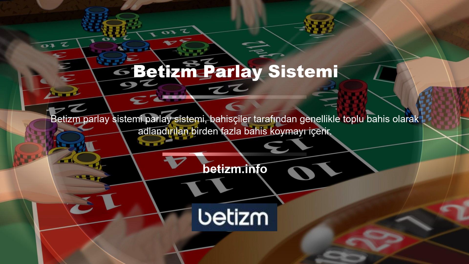 Betizm bahis platformu aracılığıyla herhangi bir spor kategorisine grup bahisleri yapabilirsiniz